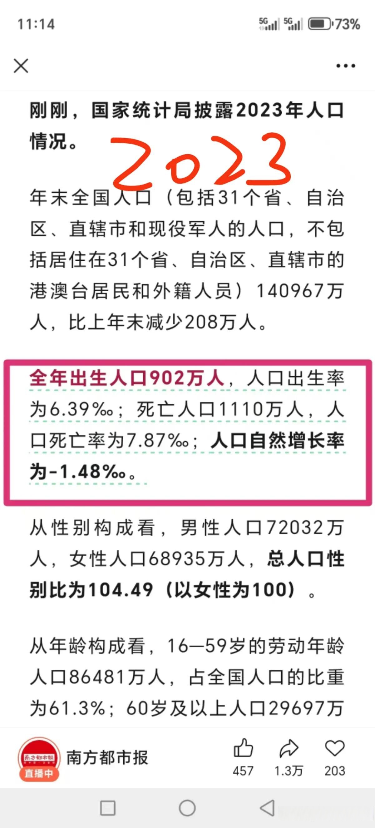 国家统计局：一季度全国居民人均可支配收入12179元 同比名义增长5.5%