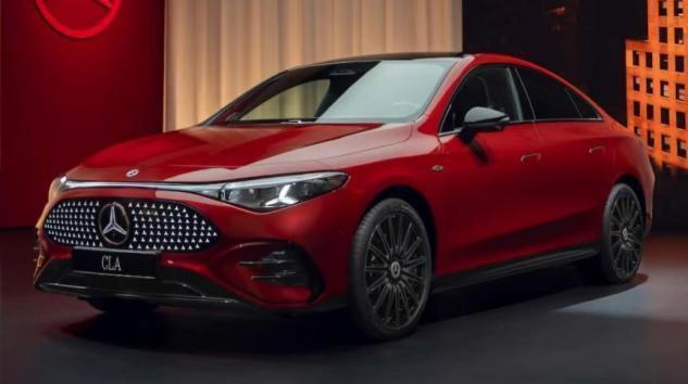 2025上海国际车展前瞻丨奔驰纯电版CLA+Vision V概念车全球首秀