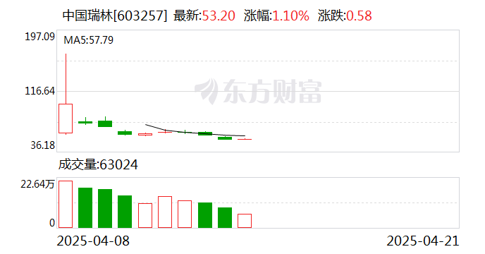 中国瑞林（603257）新股概览，3月26日开始网上申购