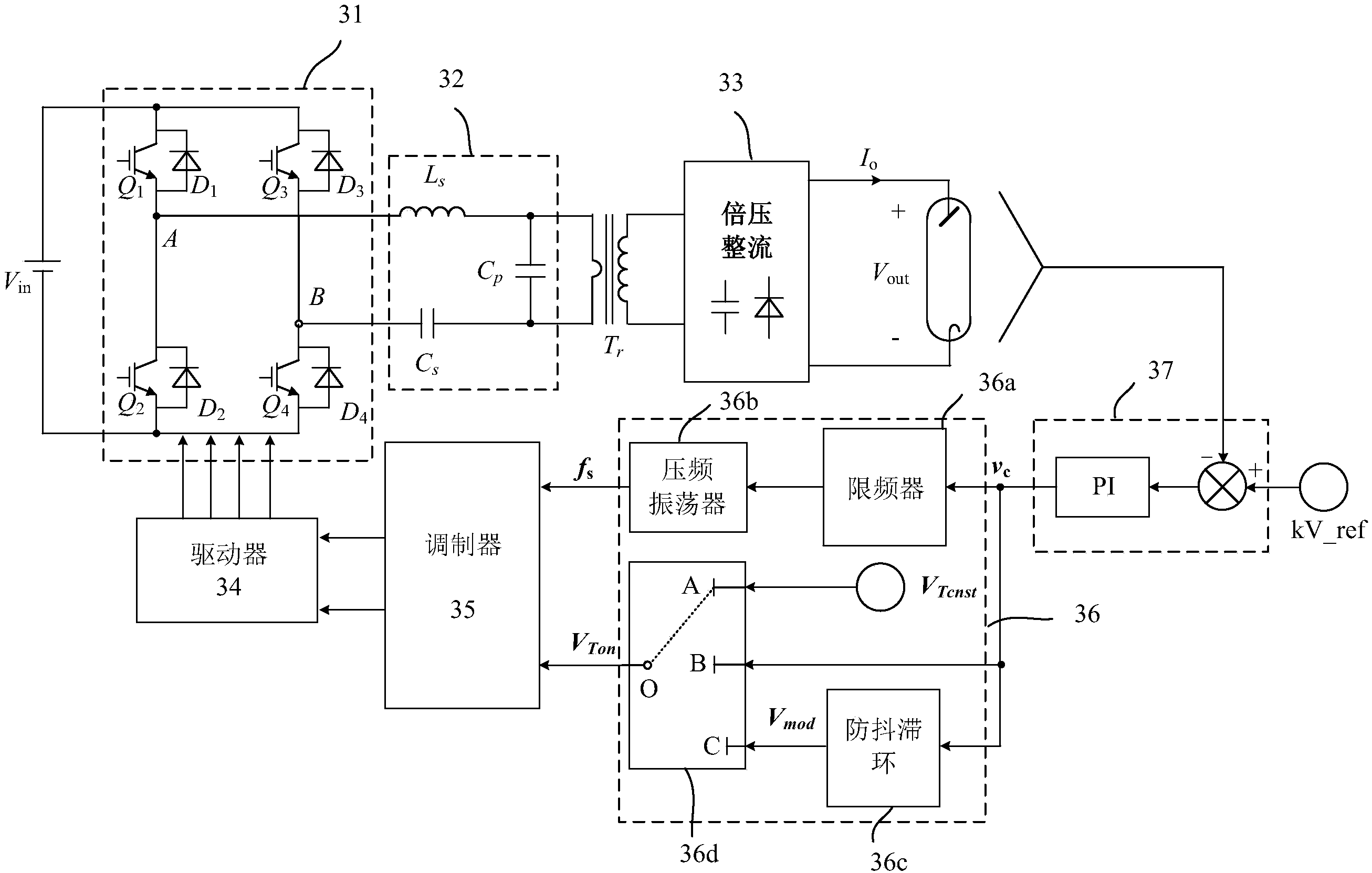 上能电气获得发明专利授权：“基于负极预充的预充电电路以及飞跨电容三电平变换器”