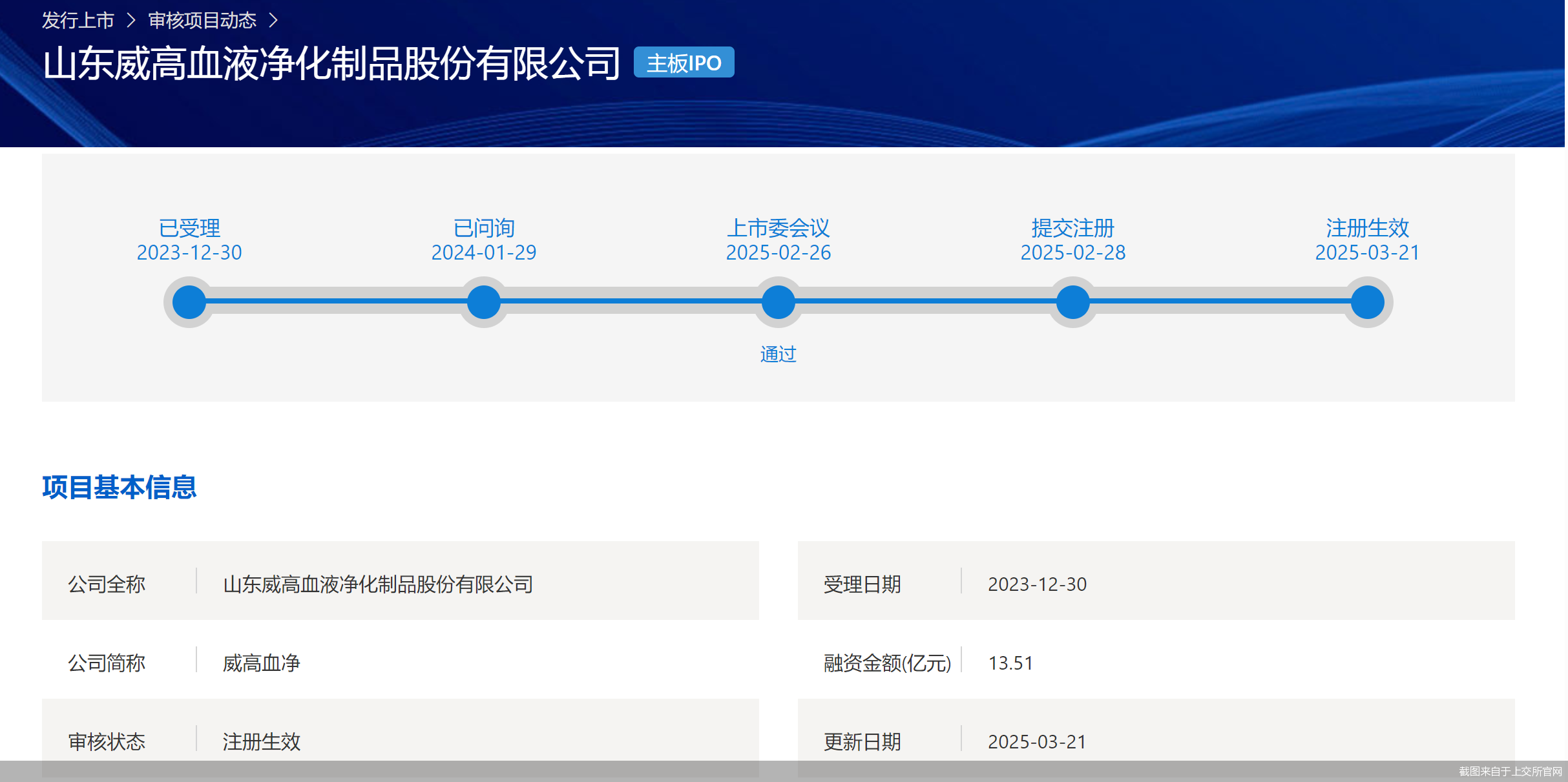 【新股】一图读懂威高血净