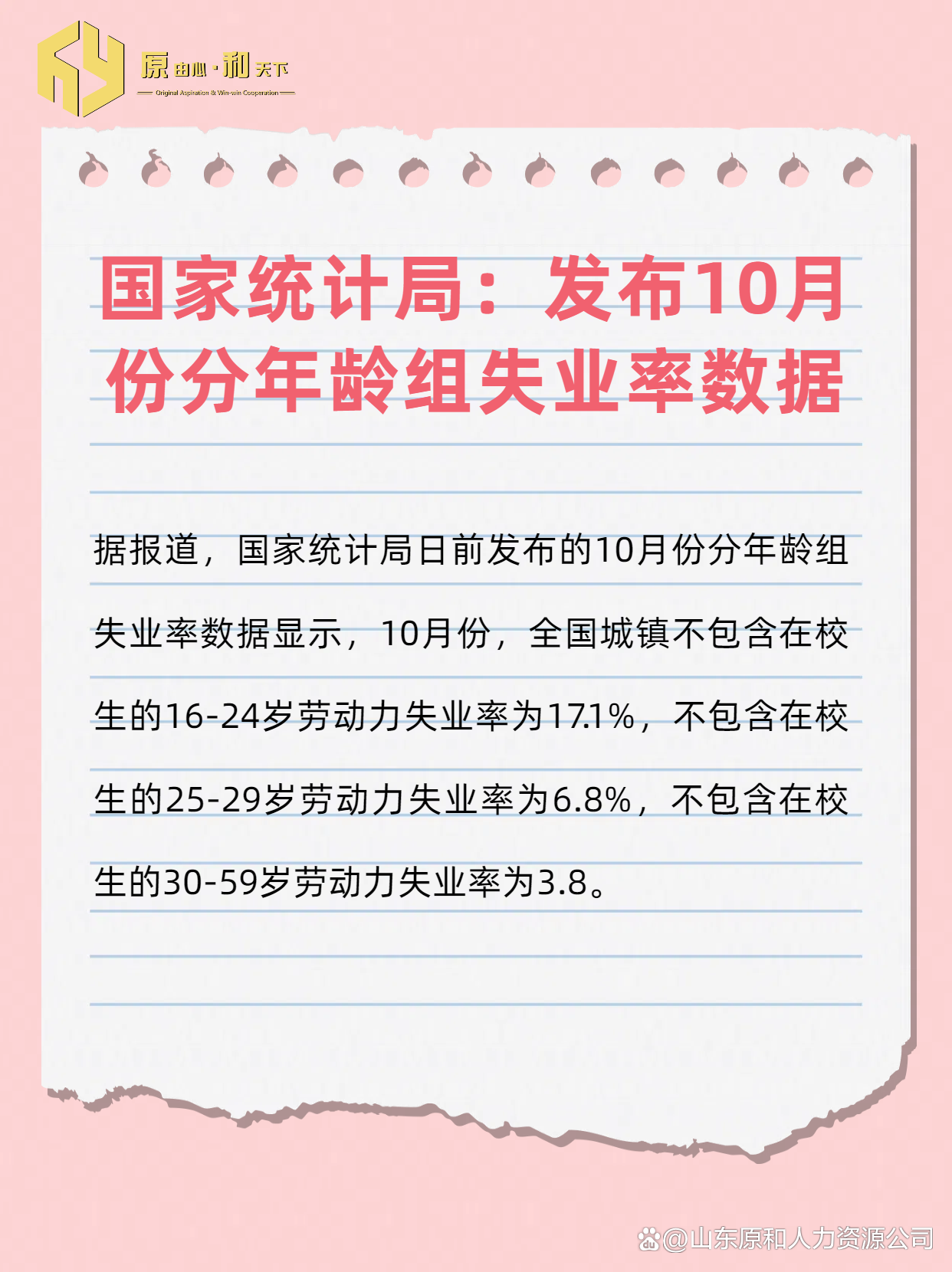 国家统计局：青年人失业率连续三个月下降 就业形势延续稳势