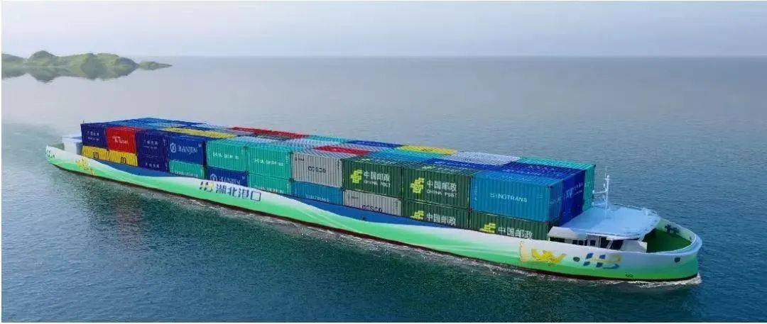 华光源海1080TEU/核载13000DT敞口集装箱船建造有望10月交船：为长江内河最大集装箱船