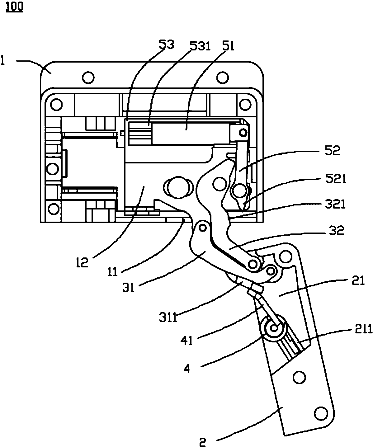 顶固集创获得实用新型专利授权：“一种隐藏铰链结构”