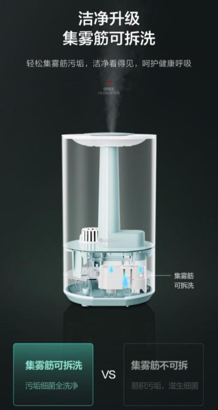 格力电器获得实用新型专利授权：“集雾筋及加湿器”