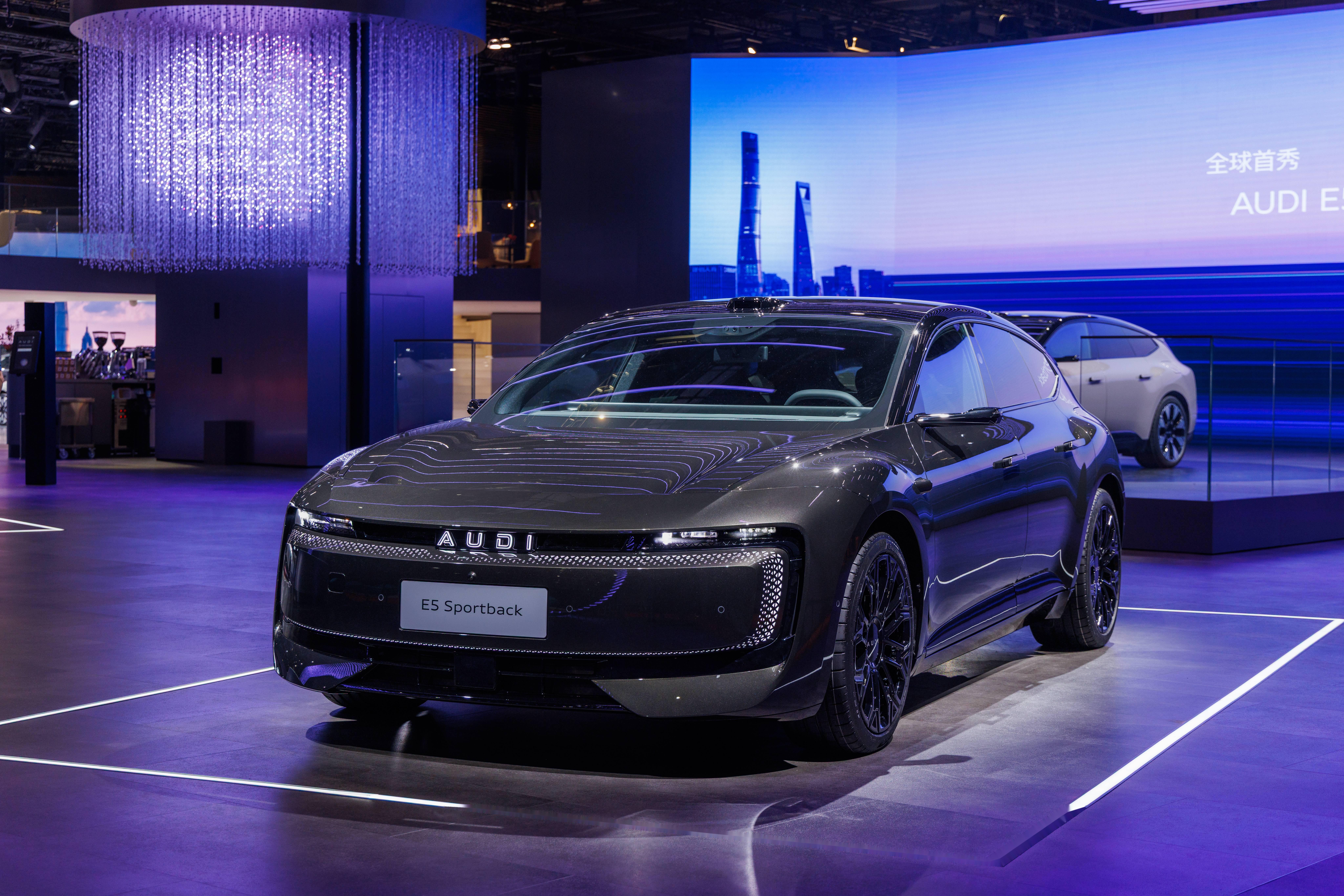 AUDI直面中国新势力，E5 Sportback预售23.59万元起