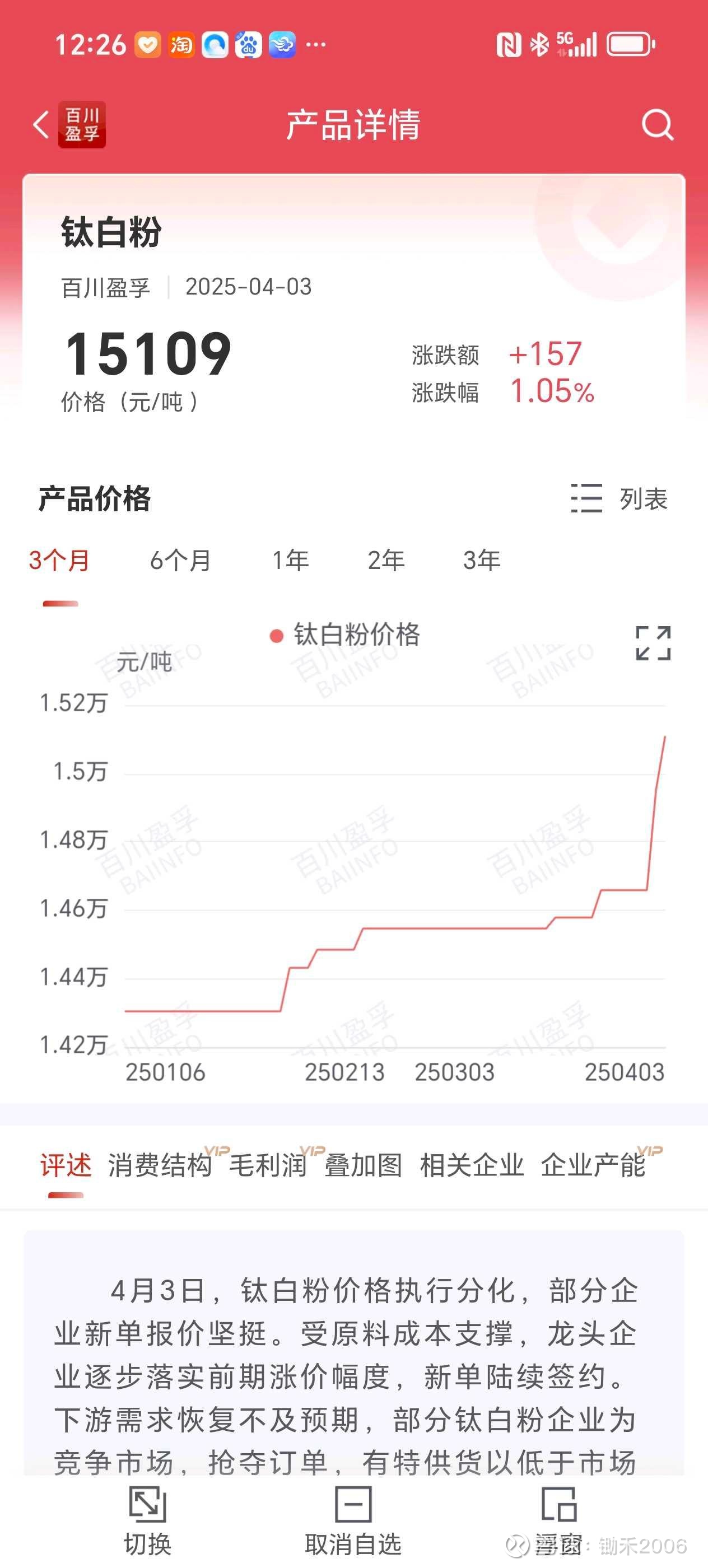 中核钛白（002145）2025年中报简析：增收不增利，公司应收账款体量较大