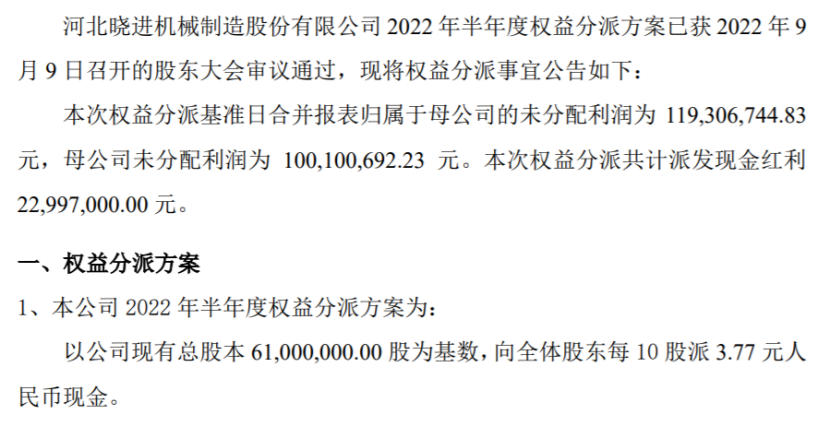 中南药包2025年半年度权益分派预案：每10股派发现金红利0.8元