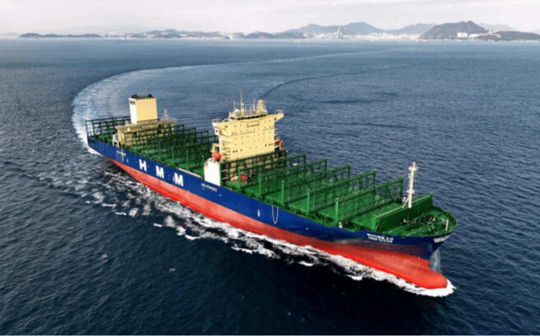 长宏国际第7艘10300箱LNG双燃料集装箱船开工