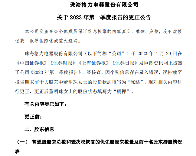 格力电器获得发明专利授权：“防冻结方法、装置和相关设备”
