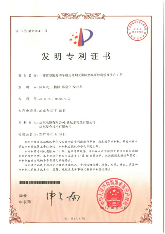 振华科技获得发明专利授权：“一种具备同桥互锁死区时间可调的H桥电机驱动器”