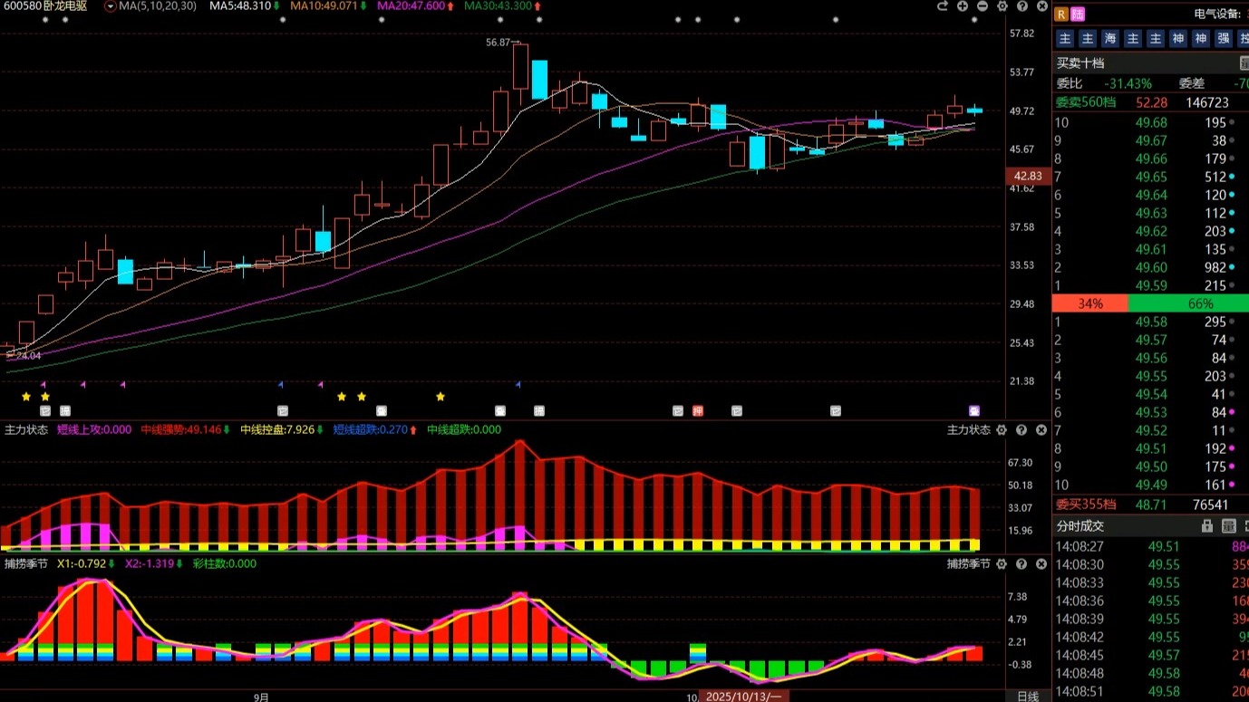 卧龙电驱披露总额6000万元的对外担保，被担保方为卧龙电气集团辽宁荣信电气传动有限公司