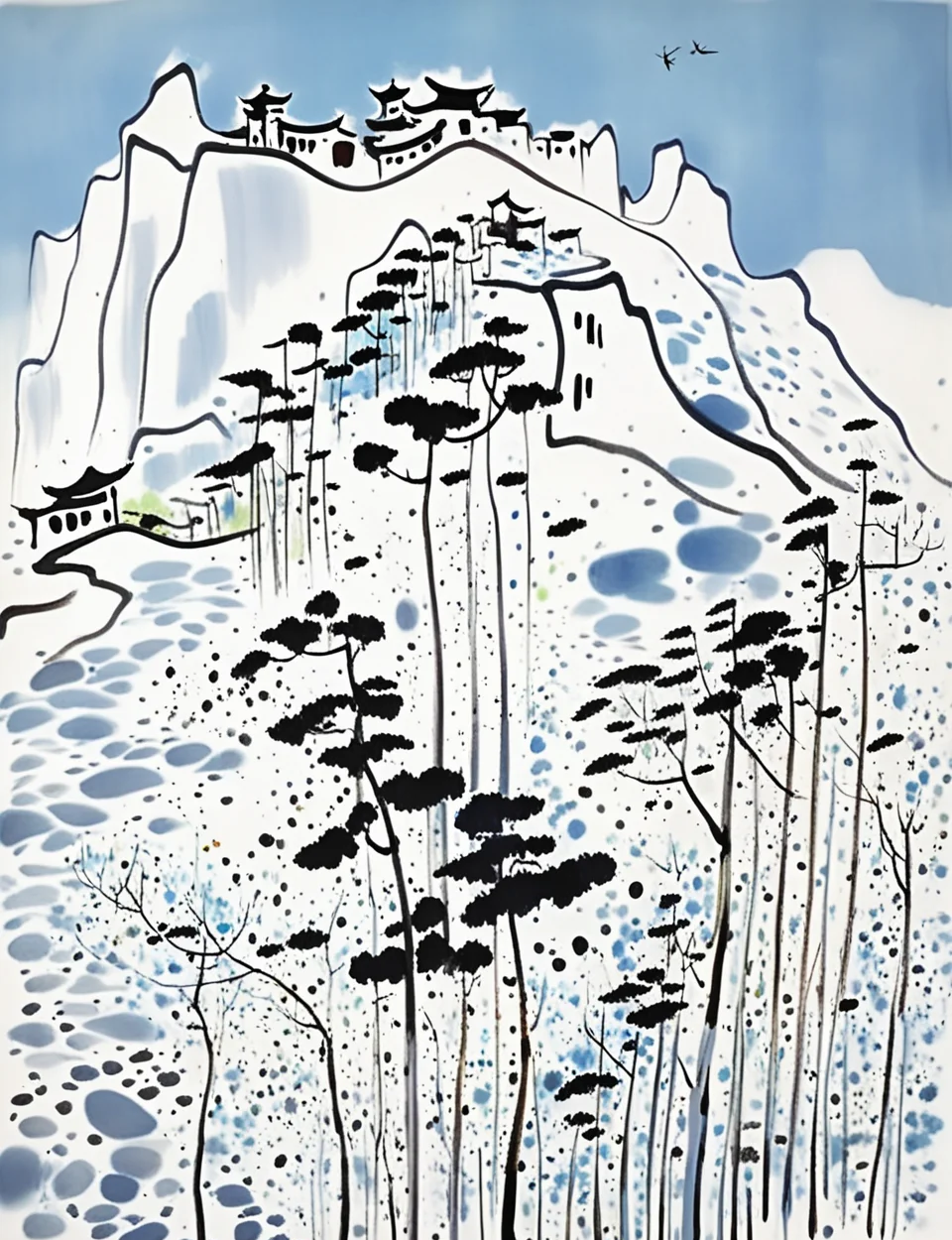 香港艺术馆展出吴冠中──邂逅风景