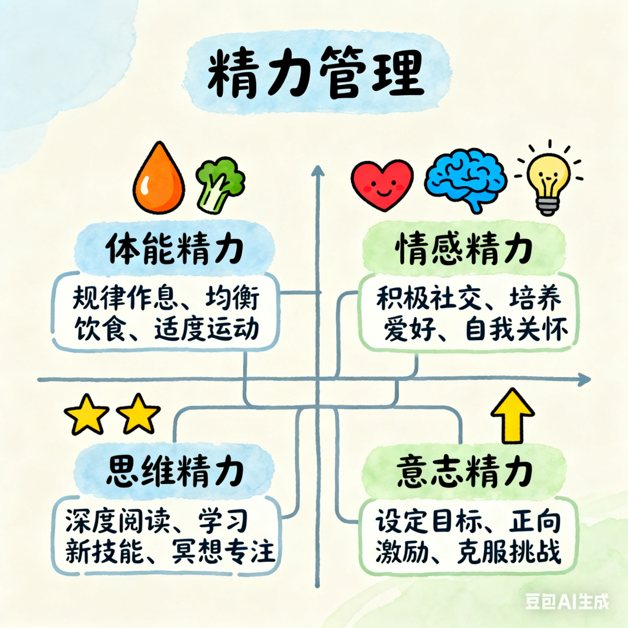 比时间管理重要10000倍的，是能量管理