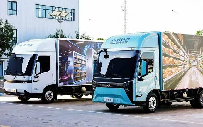 福田投产“原生纯电”轻卡，商用车开始抛弃“油改电”路线